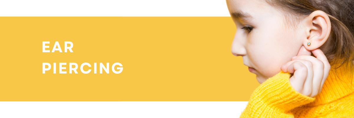 medical ear piercing